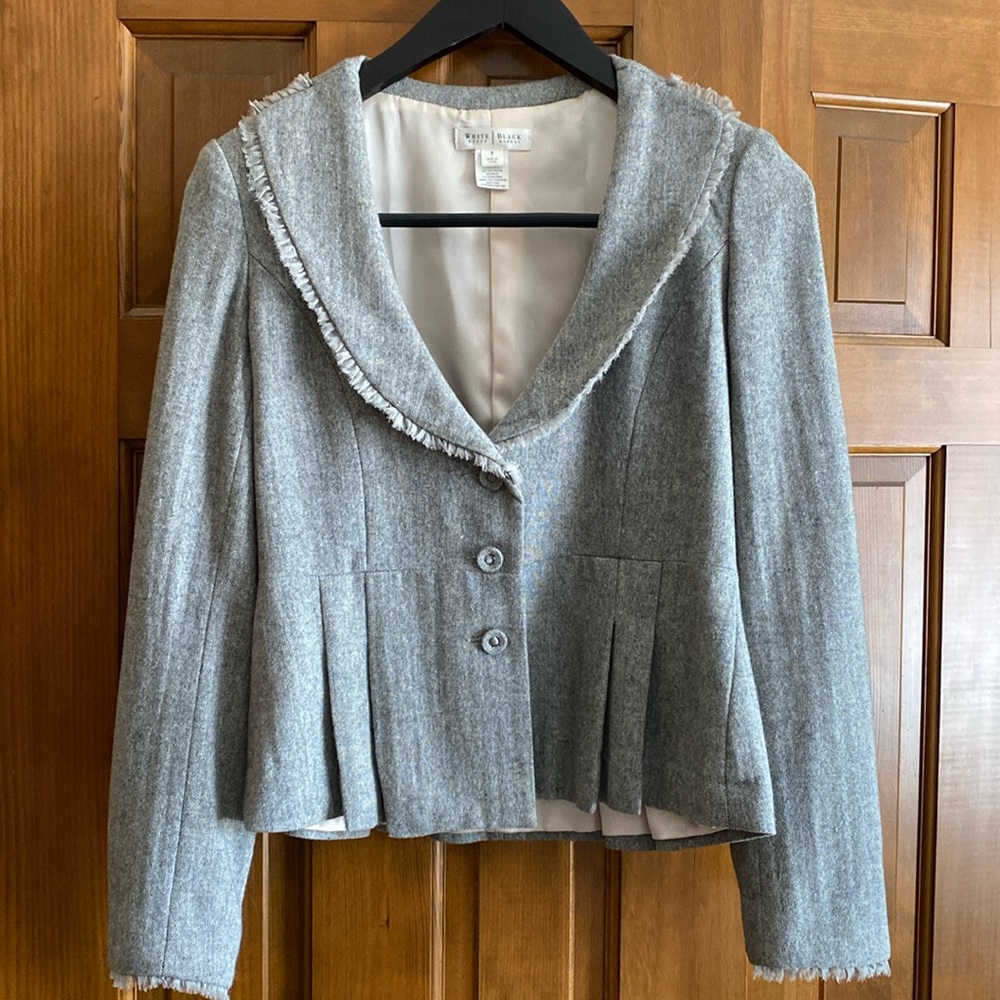 White House Black Market flare blazer (6)